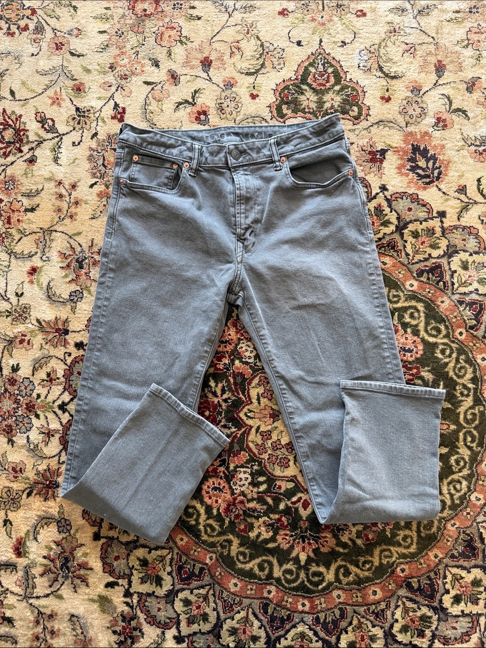 American Eagle Gray Denim Jeans